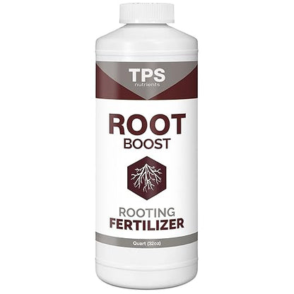 TPS NUTRIENTS Root Boost Advanced Rooting Formula for Living Soil and White Roots, Plus Microbes 1 Quart (32 oz)