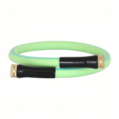 Atlantic Female to Female HeavyDuty Garden hose 4 ft x 5/8 inch Green Color Short Leader Water Hose (4 Feet)
