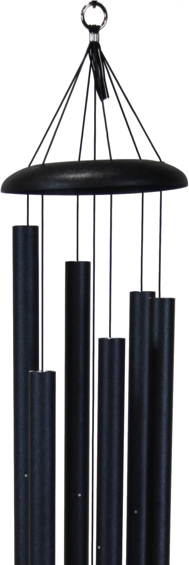 Corinthian Bells by Wind River – 74 inch Midnight Blue Wind Chime for Patio, Backyard, Garden, and Outdoor Decor (Aluminum Chime) Made in The USA