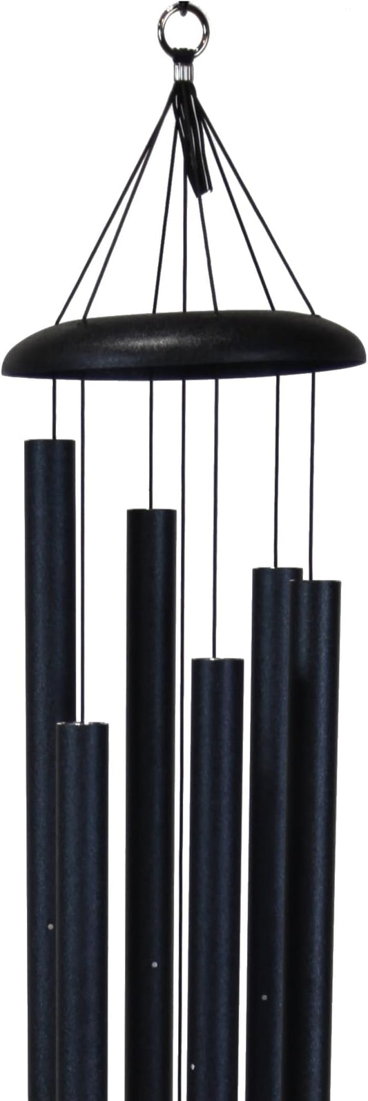 Corinthian Bells by Wind River – 74 inch Midnight Blue Wind Chime for Patio, Backyard, Garden, and Outdoor Decor (Aluminum Chime) Made in The USA
