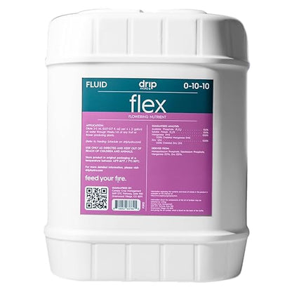 Flex PK-Booster 5 Gallon | High-Concentration Phosphorus & Potassium Supplement with Chelated Micronutrients for Enhanced Flowering