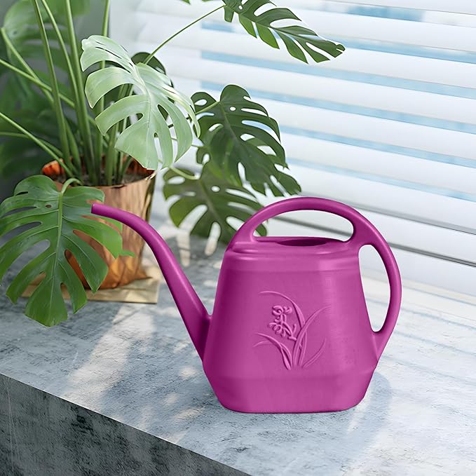 Plant Watering Can - 1/2 Gallon - Rose Red