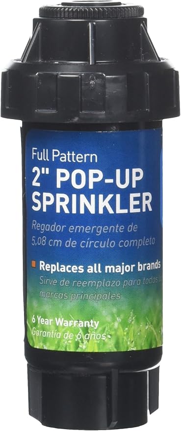 3-Pack Orbit 54326 2" Pop-Up Spray Head Sprinkler with Full Pattern Nozzle (3)