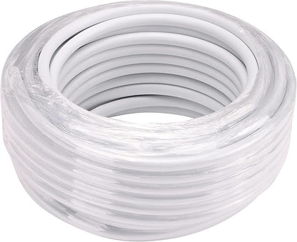 Raindrip R255DT 1/4-Inch Drip Irrigation Supply Tubing, 50 Foot, , for Drip Irrigation, Drip Emitters, Irrigation Parts, Systems, White Polyethylene