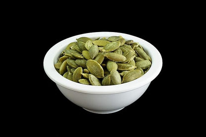 Raw Pumpkin Seeds (Papitas) 48 oz (3 lb) | No Preservatives | Batch Tested Gluten & Peanut Free | Non-GMO | NO PPO | 100% Natural | Resealable Bag | BULK Size | Healthy | Premium Grade