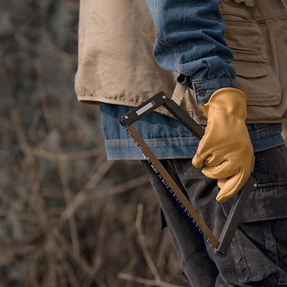 13 Inch Folding Bow Saw Folding Hand Saw,Multifunctional Rectangular Hand Saws for Wood, Bone, Tree Pruning, Camping, Folding Handsaw, Rectangular Saw for Outdoor Camping (black)