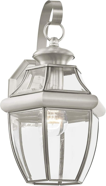 Livex Lighting 2151-03 Outdoor Lighting, 13" x 8.5" x 8.5", White