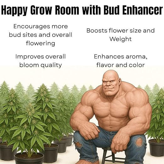Bud Enhancer - Hydroponic Flower Booster - Flower Enhancer - Increase Bud Size and Quantity - Blooming Fertilizer - Hydroponic Blooming Fertilizer - Bud Booster - Flower Promoter.