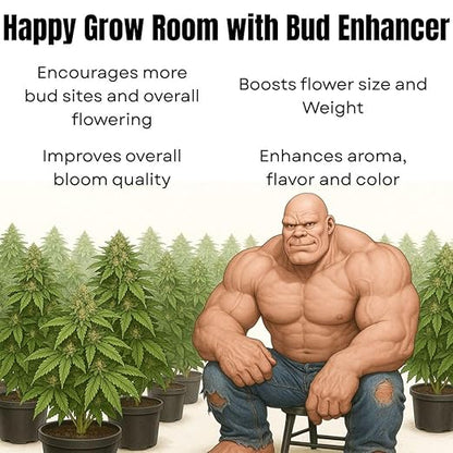 Bud Enhancer - Hydroponic Flower Booster - Flower Enhancer - Increase Bud Size and Quantity - Blooming Fertilizer - Hydroponic Blooming Fertilizer - Bud Booster - Flower Promoter.