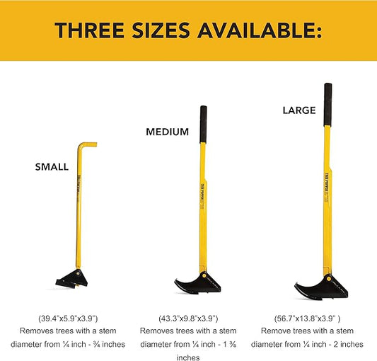 Medium Size – Heavy-Duty, High-Leverage Invasive Plant Remover, Fully Uproots Woody Stems ¼ inch - 1 ⅜ inches – Ideal for Landowners, Conservation, and Land Management