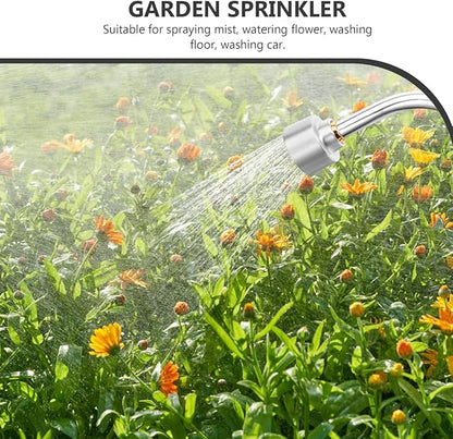 DOITOOL Watering Wand Heavy Duty, Metal Garden Hose Wand 18 Inches Long Hose Nozzle Sprayer with Flow Control for Watering Hanging Baskets and Shrubs (2000 Holes)