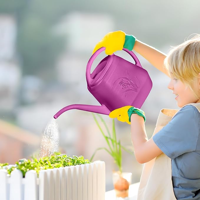 Plant Watering Can - 1/2 Gallon - Rose Red