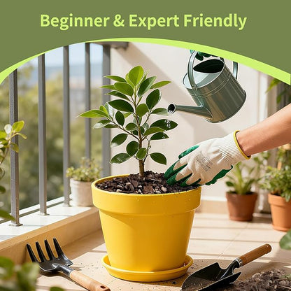 Premium Bonsai Soil 4qt- Aerated & Fast-Draining for Bonsai Pots, Promotes Healthy Growth