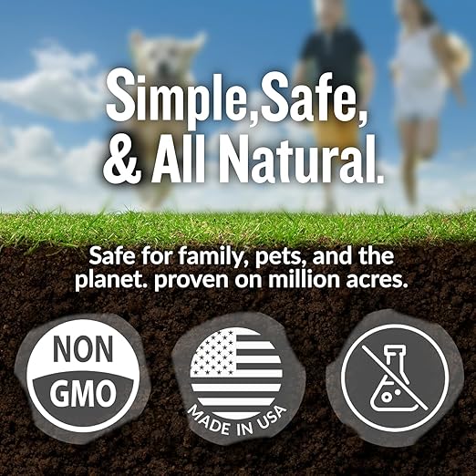 Turf Titan Thatch Buster Lawn Aerator & Grass Dethatcher (32 oz) – All-Natural Hose End Liquid Soil Loosener & Conditioner for Green Grass – Healthy Soil in 45 Days – Covers Up to 8,000 Sq Ft