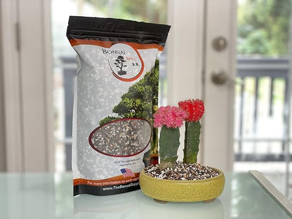 Bonsai Soil by The Bonsai Supply – 2qts. Professional Bonsai Soil Micro Mix | Ready to use| Great for All Bonsai Tree Varieties.