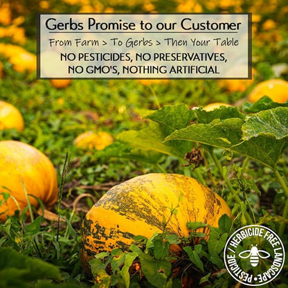 GERBS Raw Pumpkin Seed Kernels 4 LBS|Top 14 Allergy Free Food |Use in salads, yogurt, baking, oatmeal, trail mix|Grown in Canada, packed in US