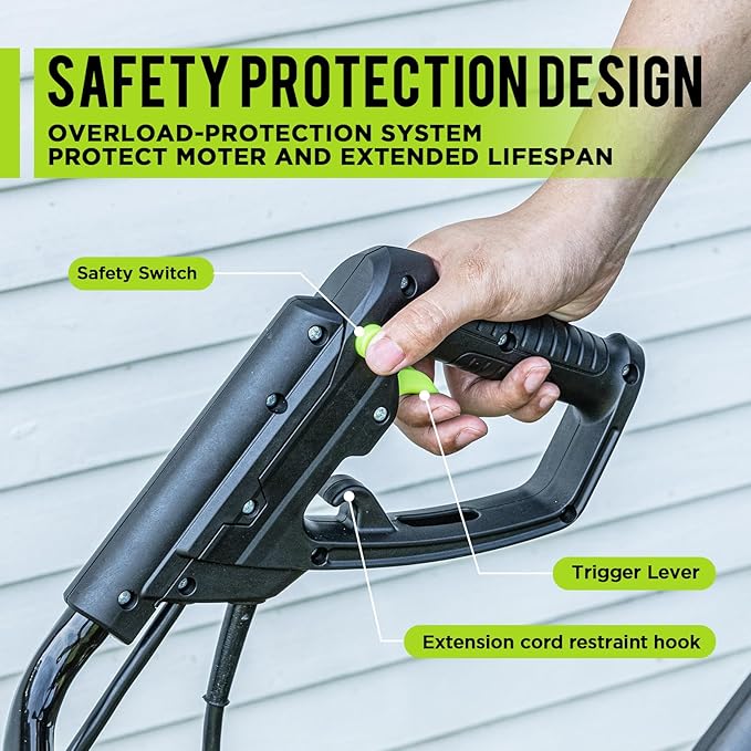 STEELITE 14-Inch Corded Electric Tiller, 10 Amp Powerful Garden Cultivator for Soil Preparation and Landscaping – Lightweight, Durable, and Easy to Use