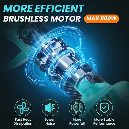 Electric Pruning Shears Cordless Pruner Shears Brushless 2.0 Inch Cutting Diameter with 2 * 2Ah Battery Pruning Shears Garden Tool for Tree Trimming Branch Cutter