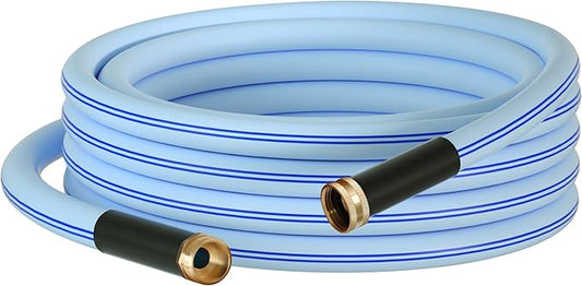 Atlantic Heavy Duty Garden Hose 30 ft x 5/8 Inch Blue Color Durable Water Hose (30 Feet)
