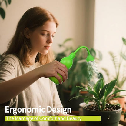 Squeeze Bottles for Plants, 11oz Small Watering Can for Succulent, Muti-function Squirt Bottle for Seedling Watering, Wash, tattoo, Cyan