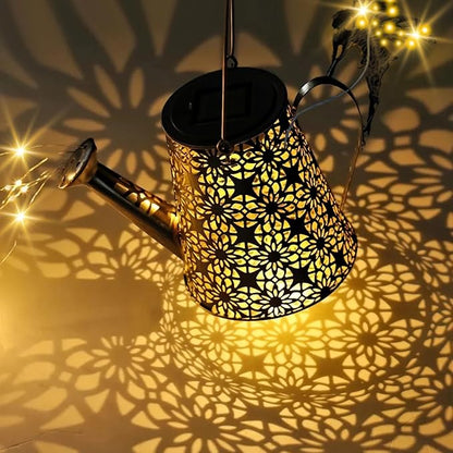 Solar Watering Can Light, Solar Outdoor Decorative,Garden Decor Lights for Yard, IP65 Waterproof Hanging Lantern Landscape Lights, Garden Gifts for Mom, Grandma Women Birthday