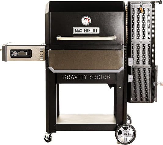 Masterbuilt® Gravity Series® 1050 Digital Charcoal Grill and Smoker with Digital Control, App Connectivity and 1,050 Cooking Square Inches in Black, Model MB20041220