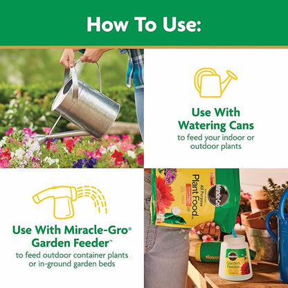 Miracle-Gro Water Soluble All Purpose Plant Food, Feed Flowers, Vegetables, Roses, Shrubs, and Houseplants, 5.5 lb.