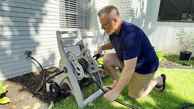 Atlantic Female to Female Heavy Duty Garden Hose 1 ft x 5/8 Inch Black Water Hose Short Connection Leader Hose (1 Foot)