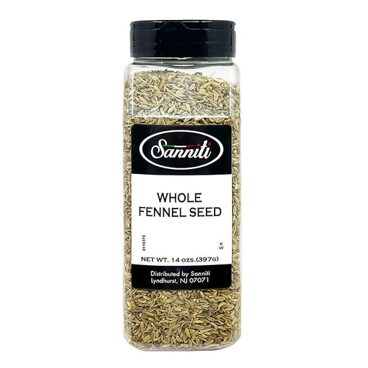 Sanniti Whole Fennel Seeds, 14 oz (Pack of 1)