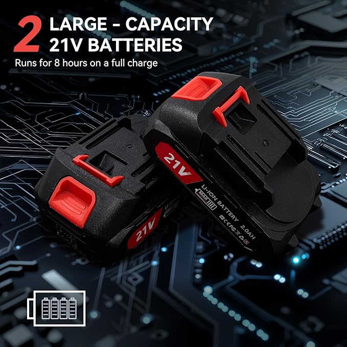 Upgraded Electric Pruning Shears,1.2" Cutting Diameter Cordless Power Pruner with LCD Display, Brushless Motor Pruning Shears with 2000mAh*2 Rechargeable Batteries for Garden Tree Pruner Branch