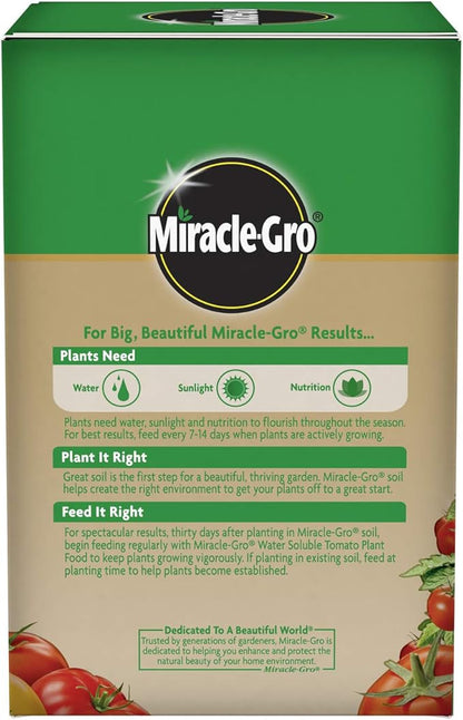 Miracle-Gro 2000422 Tomato Plant Food Tomato Fertilizer (6 Pack), 1.5 lb