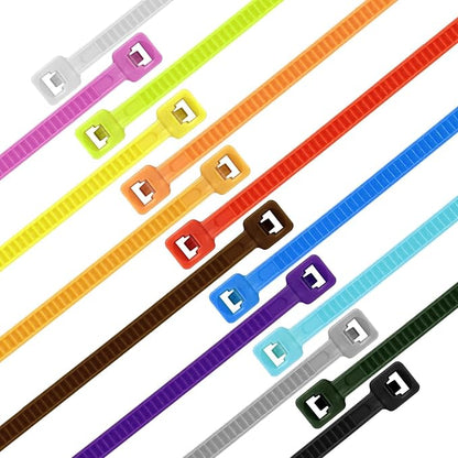 12 Inch Black Zip Tie 5000 PCS, 60 Lbs - Small to Medium Zip Tie, Nylon PA66 UV Resistant Cable Tie Heavy Duty for Indoor and Outdoor Use - Ideal for bundling and securing objects