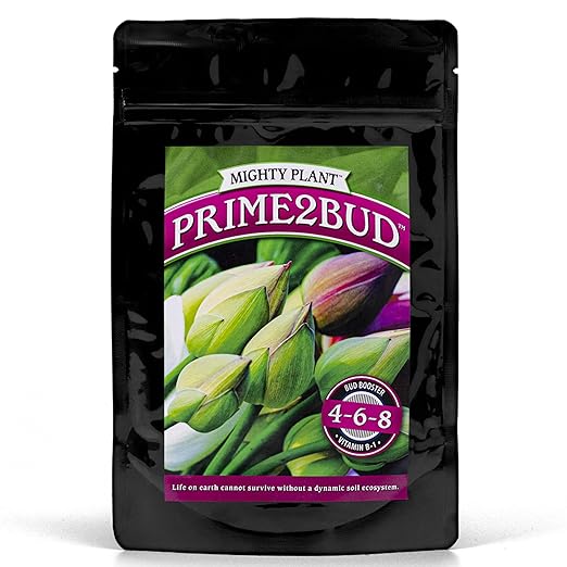 Flowering Bloom Booster Plant Enhancer – Arginine-Powered Growth Formula for Explosive Bloom & Fruit Set | Prime2Bud Ideal for Garden Flowers & Fruit-Bearing Vegetables (5, Ounces)