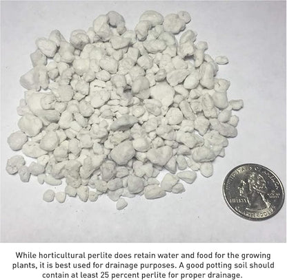 PVP Industries PVP105408 102 Quarts, 4 Cubic Foot of Organic Perlite Planting Soil Additive, White