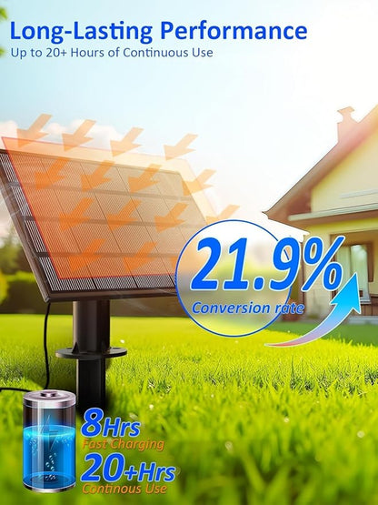 luckystyle 30FT Solar String Lights Outdoor Waterproof 2200K with Remote & USB Charging, 10+1 LED Shatterproof Bulbs, Dimmable & Timable, 3 Light Modes, Long Last for Garden,Patio, Backyard, Camping