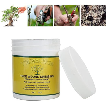 100g Tree Pruning Sealer Bonsai Cut Paste Smear Agent Grafting Compound Plant Repair Sealer for Fruit Trees