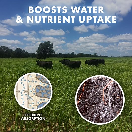 Mycorrhizae 16 Species Inoculant (1 lb) Improves Drought Tolerance + Saves Precious Water + Fertilizer, Root Stimulator • Explodes Root Growth [1 lb Treats 19,200 (4 inch) Plants]