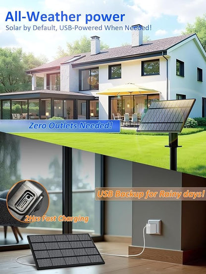 luckystyle 30FT Solar String Lights Outdoor Waterproof 2200K with Remote & USB Charging, 10+1 LED Shatterproof Bulbs, Dimmable & Timable, 3 Light Modes, Long Last for Garden,Patio, Backyard, Camping