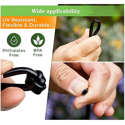 5/16 Dropper Blank Distribution Pipe,50 Foot (15 m) Black Drip Pipe for DIY Garden Irrigation Systems,Drip Lines,Drip Pipes and Drip Irrigation System Parts