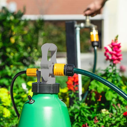 Aussie EzySpray™ 0.8 Gal No-Pump Garden Sprayer – Power Pouch™ Self-Pressurizing Speed, Handheld with 4 Spray Patterns, Comfort Grip Wand, Chemical & Water Use