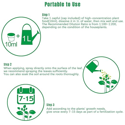 Fiddle Leaf Fig Tree Plant Food 21 oz,Liquid Houseplant Fertilizer with 3-1-2 NPK Ration for Healthy Roots,Stems and Leaves