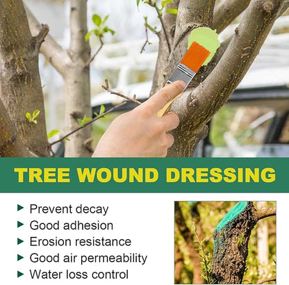 2024 Tree Wound Sealer,Tree Wound Pruning Sealer,Pruning Sealer,Tree Wound Dressing With Brush,Tree Wound Sealer Healing Paste,Bonsai Cut Paste,Bonsai Tree Pruning Sealer For Tree Wound (5SET)