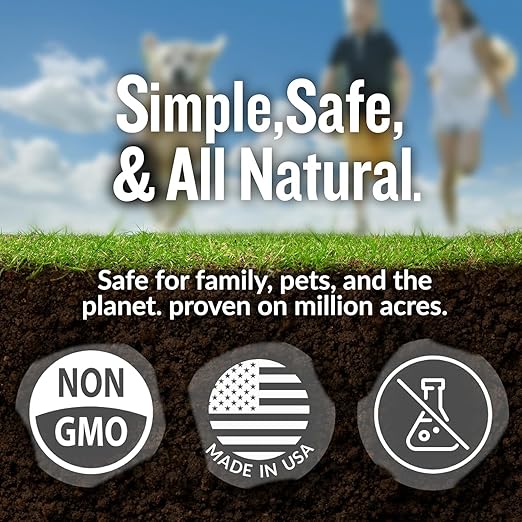 Turf Titan Thatch Buster Lawn Aerator & Grass Dethatcher (1 Gallon) – All-Natural Liquid Soil Loosener & Conditioner for Green Grass – Healthy Soil in 45 Days – Covers Up to 32,000 Sq Ft