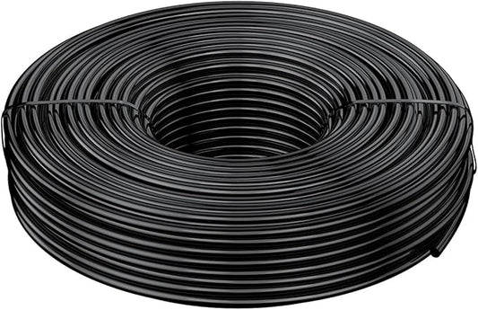 Pawfly 100 ft. 1/4 Drip Irrigation Tubing, Black Distribution Tubing PVC Blank Drip Irrigation Hose Roll for Garden Watering, Drip Irrigation Line for Drip Irrigation System