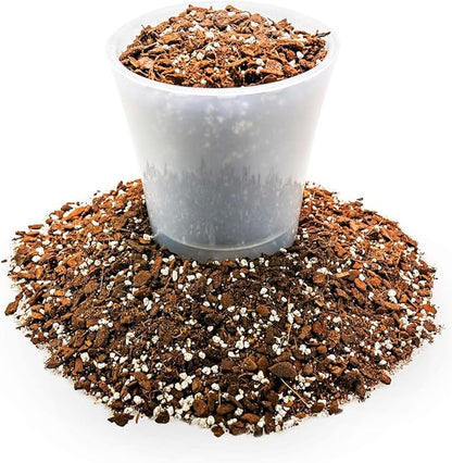 Gardenera Premium Monstera Potting Soil - 20 Quart - Quick Drain Potting Soil for Growing and Repotting Monstera Deliciosa/Swiss Cheese Plant (4 Bags of 5 Quart)