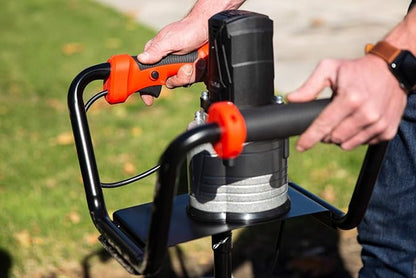 XtremepowerUS 1500W Electric Post Hole Digger Earth Auger Dig Hole Fence Post Hole Digging, Tree Planting with 6" Digging Auger Bit Set, 3/4" Shaft