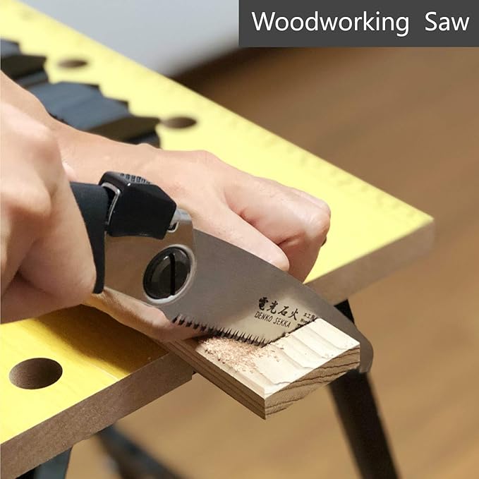 Woodworking Saw, Japanese Pull Saw for Woodworking and Wood Craftsmanship, Long Handle with Precision Blade and Cutting Power, Heavy Duty (Woodworking Saw)