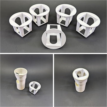 Grow Cubes for Hydroponic System/Compatible with Gardyn (10 Grow Cubes + 10 MJ Adapters)