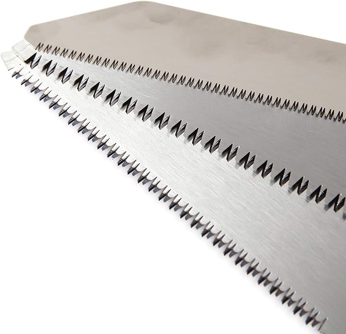 Woodking Saw+2 Blade set (Flush cut, Pruning) Japanese Pull Saw for Woodworking and Wood Craftsmanship, Long Handle with Precision Blade and(Woodking Saw+2 Blade set (Flush cut, Pruning))