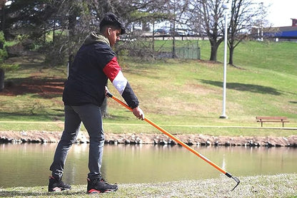 Ashman Garden Cultivator (1Pack)– Sturdy Hand Tiller/Cultivator – Heavy Duty Blade for Digging, Loosening Soil and Weeding – Rubber Grip Handle for a Strong Hold – Rust Resistant